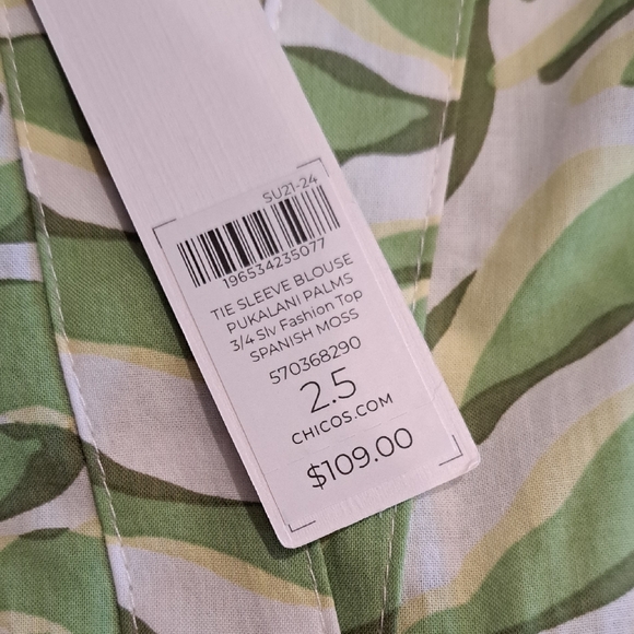 NWT Chico's Top - Picture 6 of 11